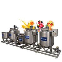 Kleinschalige Verse Passie Kokos Zuurzak Gezond Sap Appel Calamansi Vruchtensap Pasteurisator Verwerkingsapparatuur