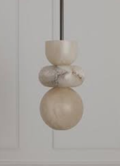 Personnalité nordique <span class=keywords><strong>Long</strong></span> lustre en laiton d'albâtre Designer Art déco pour porche étude chambre chevet <span class=keywords><strong>couloir</strong></span> lampe - Product Image 3