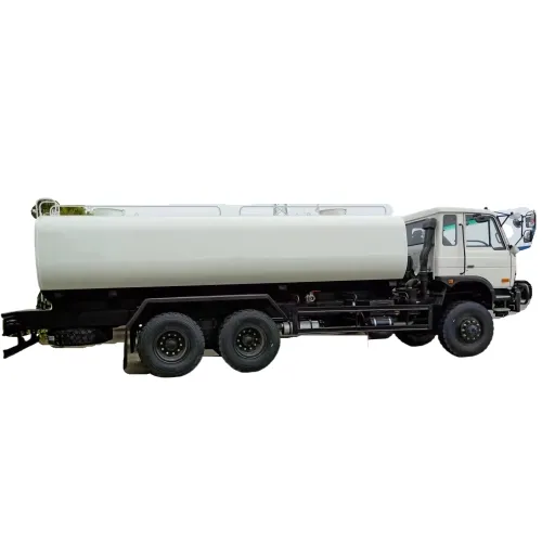 맞춤형 Dongfeng 물 트럭 리어 더블 액슬 6x6 210hp 물 유조선 탱크 트럭