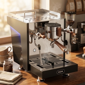 Máquina de Espresso Comercial al por Mayor con Doble Caldera Pre-infusión, Bomba Rotativa, Cabezal de Cobre y Acero Inoxidable, Equipo para Hotel MC-28 - Product Image 3
