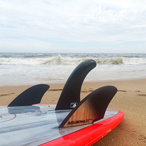 Aletas dobles personalizadas para tabla de <span class=keywords><strong>surf</strong></span>, aleta de quilla de madera - Product Image 6