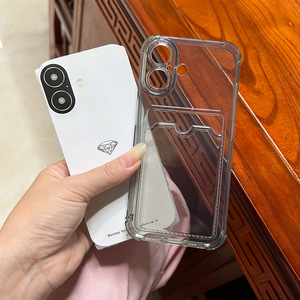 Custodia per telefono sottile <span class=keywords><strong>trasparente</strong></span> in TPU antiurto custodia sottile leggera per <span class=keywords><strong>iPhone</strong></span> 17 air 16 15 14 13 12 <span class=keywords><strong>11</strong></span> <span class=keywords><strong>Pro</strong></span> <span class=keywords><strong>Max</strong></span> - Product Image 1