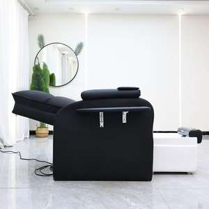 Sillón de Pedicura de Lujo con Función de Masaje, Sillón de Spa Eléctrico Reclinable para Salón de Uñas - Product Image 6