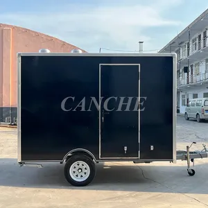 Carrito de Comida Móvil con Estándar Europeo para Exteriores, para Hot Dogs, Pizza, Jugos de Frutas, Café, Helados y Congelados - Product Image 5