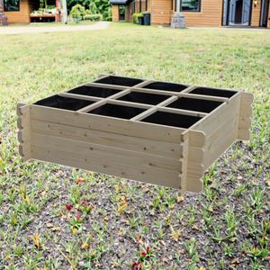 <span class=keywords><strong>Jardinière</strong></span> de fleurs en bois surélevée en bois avec doublure - Product Image 2