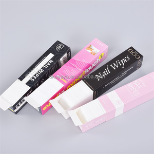 Lingettes jetables sans peluches pour ongles avec logo personnalisé, tampons nettoyants pour ongles en gel, emballées en boîte pour <span class=keywords><strong>manucure</strong></span>, pédicure, salon de beauté - Product Image 1
