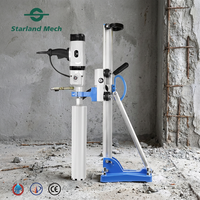 Machine de forage de carreaux de béton DD22H 2200W avec support, perceuse diamantée électrique à eau pour briques, maçonnerie et construction