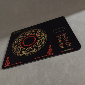 Cocina de inducción templada estándar más alta personalizada, <span class=keywords><strong>placa</strong></span> de vidrio cerámico negro resistente al calor - Product Image 2