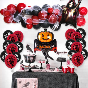 High Quality Celebration Party <b>Balloons</b> Garland Arch Stand Kit for Happy Halloween Backdrop <b>Decoration</b> - Product Image 1