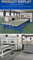 Plotter de pegado XY totalmente automático para producción en masa industrial, sistema de máquina de pegamento de fusión en caliente, máquina automática de pulverización de pegamento