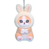 Peluche populaire en vente chaude, adorable peluche de chat requin tempura frit, pendentif de peluche japonais populaire, jouets en peluche rembourrés, pendentif de sac