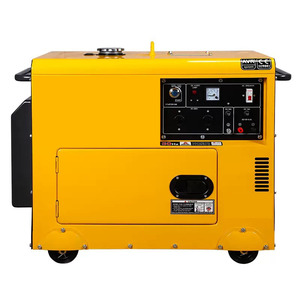 CC CC10000AE Air Cooled Ultra Silent Diesel Generator 7.5/8.0KW Auto Start Low <b>Vibration</b> Emergency Backup Power 230V 50/60Hz - Product Image 6