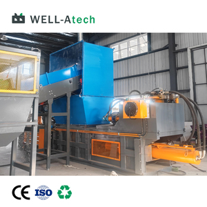 Cao hiệu quả nhựa dệt các tông tái chế ngang chất thải Baler baling máy bán Hot - Product Image 4
