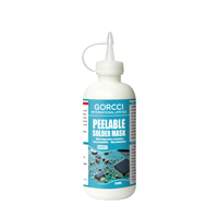 Composé de protection avancé pour la soudure, adhésif pelable résistant à la chaleur, pour réparation de circuits imprimés en atelier, 250 ml, colle masque de soudure pelable