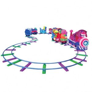 Tren Eléctrico de Monedas Personalizable para Parque de Atracciones, Tren Pequeño Eléctrico de Monedas - Product Image 3