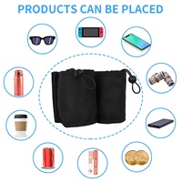 Couverture de tasse de valise de valise de chariot en polyester multifonctionnel transfrontalier de vente chaude pour des tasses de boisson de café