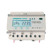 Control Remoto Industrial Trifásico Prepago Inteligente con WiFi, Pantalla LED LCD, RS485, Riel DIN, Inalámbrico, 100A Máx., Precisión de 0.5S, 80A