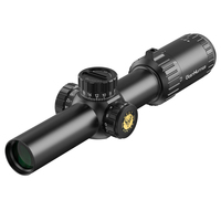 Lunette de visée compacte WESTHUNTER HD 1.2-6X24 IR FFP LPVO à prix de gros, avec illumination, premier plan focal, large portée