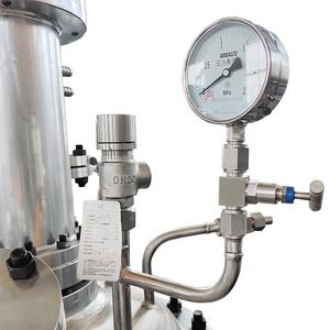 Reactor de vacío de acero inoxidable personalizable <span class=keywords><strong>ASEM</strong></span> CE EAC 100L de poliéster con control automático PLC para temperatura, presión y moneda. - Product Image 6