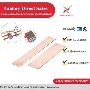Varilla <span class=keywords><strong>de</strong></span> <span class=keywords><strong>Tierra</strong></span> <span class=keywords><strong>de</strong></span> Acero Recubierto <span class=keywords><strong>de</strong></span> Cobre <span class=keywords><strong>de</strong></span> 40x4mm, Conductores Planos en Cinta, Precio Mayorista, Proveedor Chino <span class=keywords><strong>de</strong></span> Materiales <span class=keywords><strong>de</strong></span> Puesta a <span class=keywords><strong>Tierra</strong></span> para Sistemas <span class=keywords><strong>de</strong></span> Conexión a <span class=keywords><strong>Tierra</strong></span> - Product Image 2