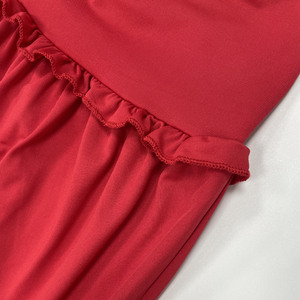 Nueva <span class=keywords><strong>ropa</strong></span> de invierno para <span class=keywords><strong>mujer</strong></span>, estilo moderno y sexy, top tipo camisola con cuello halter y falda larga con volantes, conjunto de dos piezas. - Product Image 6