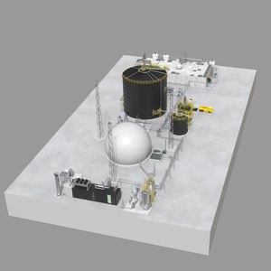 Planta de Biogás de Digestión Anaeróbica de 1000 Metros Cúbicos para Tratamiento de Aguas Residuales y Generación de Energía, Diseño e Ingeniería de Construcción - Product Image 5