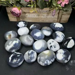 Wholesale Natural Crystal Crafts High Quality Palmstones Orca Agate For Decoration