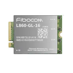 Fibocom l860 gl lte cat.16 Iot Module L860-GL FDD-LTE TDD 4G LTE Module Cat16 M.2 L860-GL-16