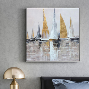 <span class=keywords><strong>Barca</strong></span> <span class=keywords><strong>a</strong></span> <span class=keywords><strong>vela</strong></span> di grandi dimensioni dipinta <span class=keywords><strong>a</strong></span> mano 100% moderna semplice tela di arte <span class=keywords><strong>a</strong></span> colori fatta <span class=keywords><strong>a</strong></span> mano pittura murale opera d'arte astratta moderna decorazione per la casa - Product Image 5