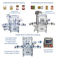 Vente chaude Machine de capsulage automatique pneumatique en acier inoxydable 304 pour les boîtes en plastique et les bouteilles en verre Haute efficacité Utilisation alimentaire et de boissons