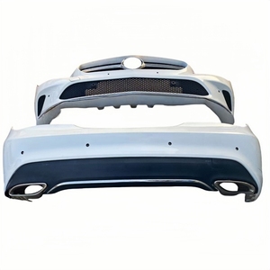 Parachoques delantero y trasero usado de alta calidad con recortes de luz antiniebla para mercedes-benz <span class=keywords><strong>GLA</strong></span> W117 que incluye rejilla de parrilla - Product Image 1