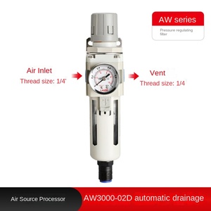 Série de haute qualité lubrificateur Air pneumatique Source filtre régulateur unité régulateur de pression lubrificateur combinaison traitement - Product Image 4