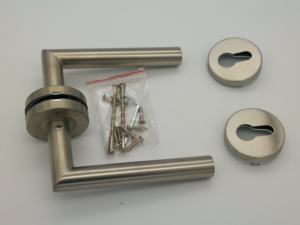 Manija de <span class=keywords><strong>Puerta</strong></span> de Acero Inoxidable con Función Magnética Tubular Hueca de Fácil Instalación, Estilo Moderno para Muebles de Dormitorio - Product Image 1