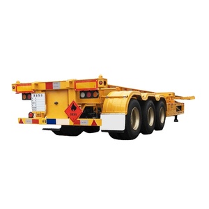2018 Semi remolque 2/<span class=keywords><strong>3</strong></span> eje esqueleto 20ft envío remolque contenedor - Product Image 1