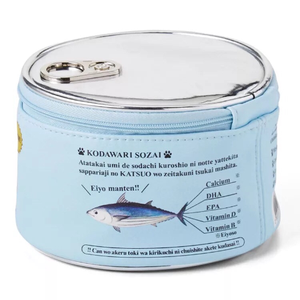Bonita bolsa de cosméticos de pescado enlatado Coquette <span class=keywords><strong>pequeña</strong></span> bolsa estética divertida bolsa de maquillaje regalo para mujeres con sardinas de una lata - Product Image 3