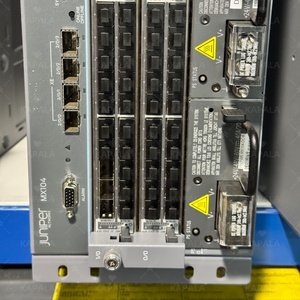Commutateur Ethernet AC/DC Juniper MX104 POE 32 ports (320GE-SFP <span class=keywords><strong>1RE</strong></span> 1XFP) 2 PSU 2,56 Tbps Licence Perpetuelle Premium - Product Image 3