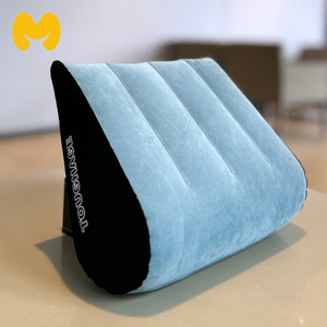 단단한 PVC 풍선 침대 몸 위치 쿠션 현대 방수 가구 램프 커플 성인 장난감 더 깊은 지원 베개 남자 - Product Image 5