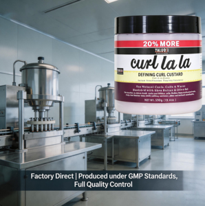 Balsamo Defining Curl Custard per capelli ricci Auntie Jackie Curl Lala, balsamo senza risciacquo per ricci e onde naturali con burro di karité - Product Image 3