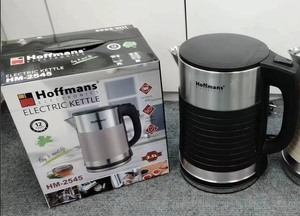 กาต้มน้ำ Hoffmans HM-2545 ขนาด 2.5 ลิตร กำลังไฟ 2000 วัตต์ ปลั๊กแบบ EU ผลิตจากสแตนเลส เหมาะสำหรับตลาดขายส่งในแอฟริกา ให้ความร้อนรวดเร็ว - Product Image 5