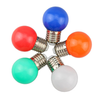 Lumières de Noël colorées S14 1W 2W E27 Ampoule LED S14 pour éclairage intérieur, LED-COLOR