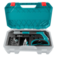 JCTOP Pistolet à clous manuel silencieux mini en acier de qualité industrielle pour plafonds JD8936, longueur de clou 1/2 2 1/2, garantie 6 mois