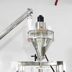 Tornillo de barrena automático Embalaje de medición Harina <span class=keywords><strong>sin</strong></span> <span class=keywords><strong>gluten</strong></span> Bolsa de leche en polvo Harina de trigo sarraceno Máquina de envasado de llenado vertical - Product Image 4