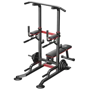 Hot selling Professional Pull Up Bar indoor Bench Sheet Parallel Barbell Stand Multi Function Single Parallel Bar Rack