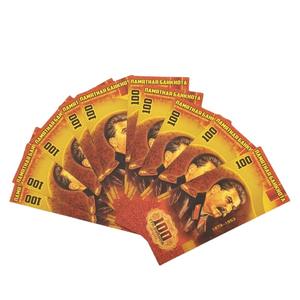 カラー ロシア スターリン紙幣 100ルーブル紙幣 金箔入り コレクション用 - Product Image 3