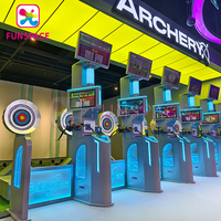 Funspace - Jeu de tir à l'arc interactif en salle - Équipement de centre de divertissement sportif - Machine de tir à l'arc réel