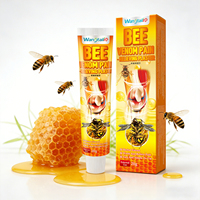 Pommade Analgésique au Venin d'Abeille, Auto-Chauffante et à Base de Plantes pour le Soulagement des Douleurs Dorsales, Articulaires, Musculaires, Cervicales, de l'Arthrite et de la Sciatique