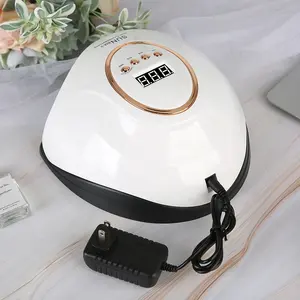 Profissional 180W Red Light Cura Gel Nail Art Ferramentas Salão de beleza Mesa Manicure Máquina Sun Uv Nail Dryer UV LED Nail Lamp