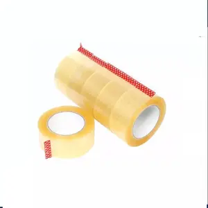 2023 hot sale competitive low reasonable price transparent bopp packing adhesive tape roll hot selling golden supplier