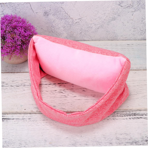 Masaje <span class=keywords><strong>Cervical</strong></span> para ojos, coche para dormir, tela segura para la piel, <span class=keywords><strong>almohadilla</strong></span> <span class=keywords><strong>de</strong></span> felpa rosa, almohada <span class=keywords><strong>de</strong></span> siesta para el cuello <span class=keywords><strong>de</strong></span> <span class=keywords><strong>viaje</strong></span> acogedora ponderada - Product Image 4