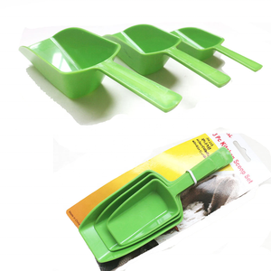 Pelle à glace en plastique <span class=keywords><strong>cuisine</strong></span> farine nourriture Bonbons crème glacée cuillère à Dessert boules à Bonbons Bar pelle à Bonbons fête Buffet outil <span class=keywords><strong>de</strong></span> <span class=keywords><strong>cuisine</strong></span> 3 pièces - Product Image 1